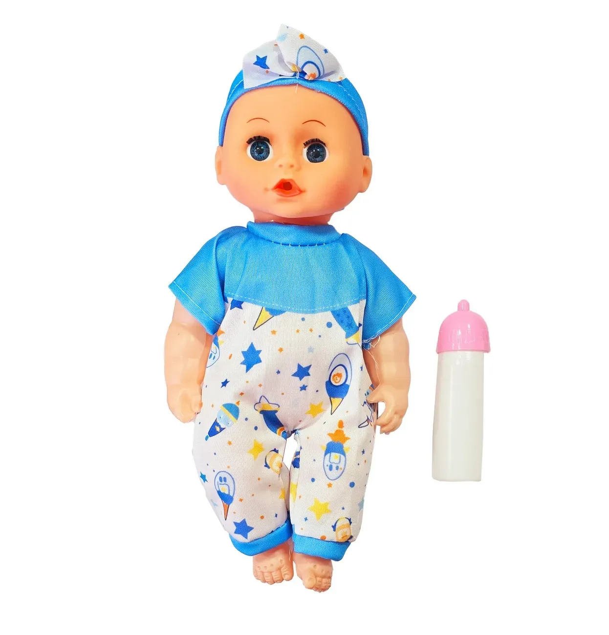 Muñeco Bebe Pijama Chupo Tetero Juguete Niñas Interactivo