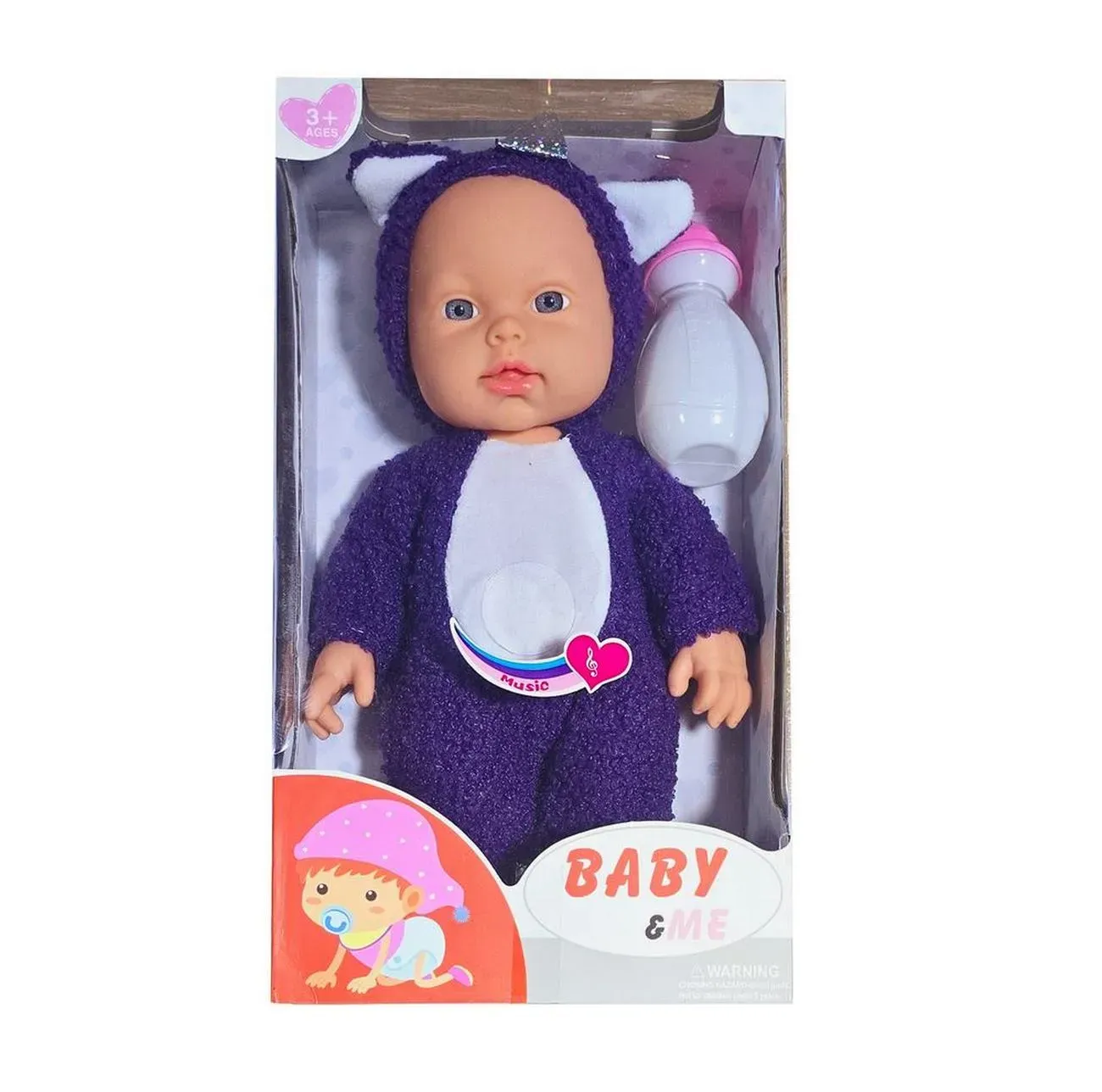 Muñeca Bebe Bebote Tetero Sonido Juguete Niñas Interactivo