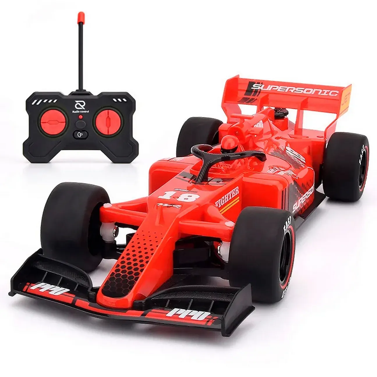 Carro Formula 1 F1 Carreras Recargable Con Control Remoto