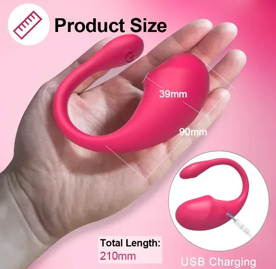 Vibrador Lover Con Aplicación Larga Distancia, Diseño Tipo Lush Lovense, Bluetooth