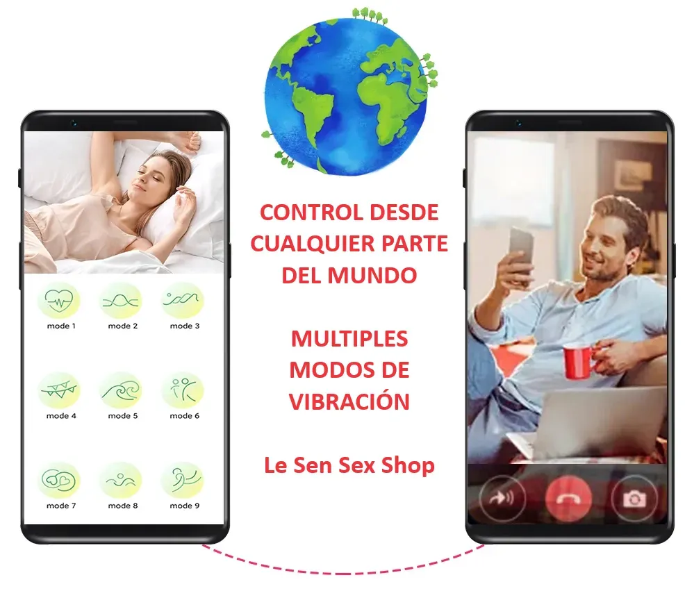 Succionador Aplicacion Larga Distancia, Vibrador App Tipo Lush Lovense, Bluetooth App