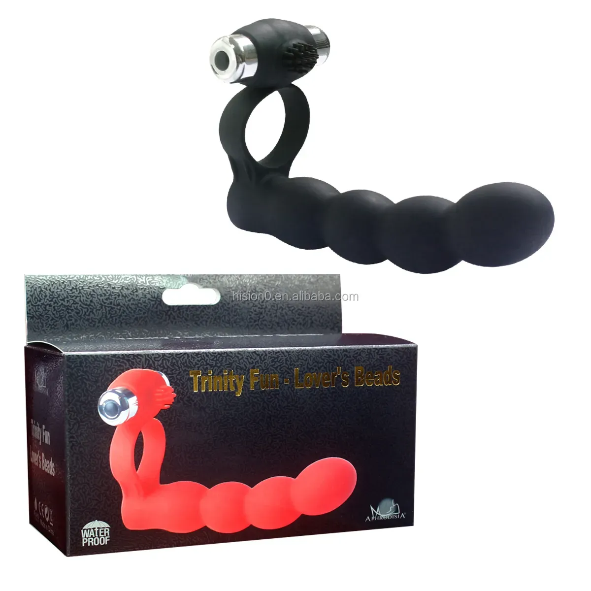 Anillo Vibrador Con Dildo, Anillo Retardante Para El Pene