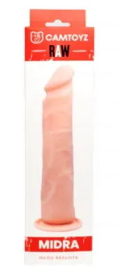 Consolador Silicona Talla Grande, Dildo Con Ventosa y Vertebra 20cm