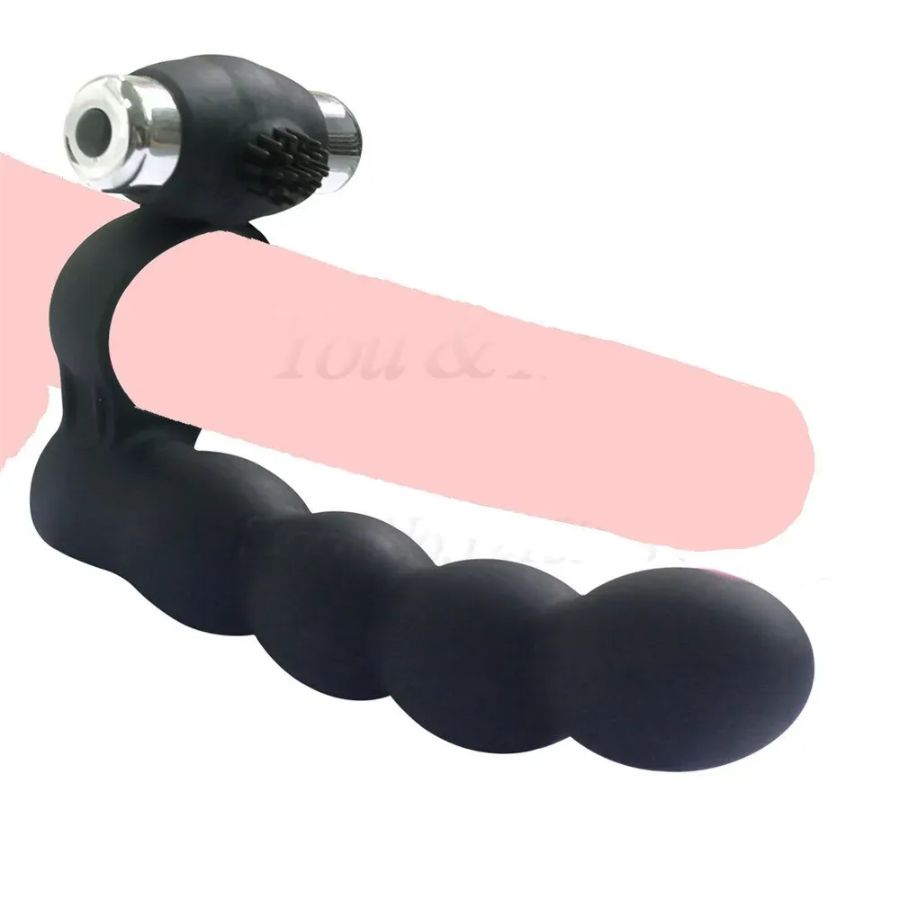 Anillo Vibrador Con Dildo, Anillo Retardante Para El Pene