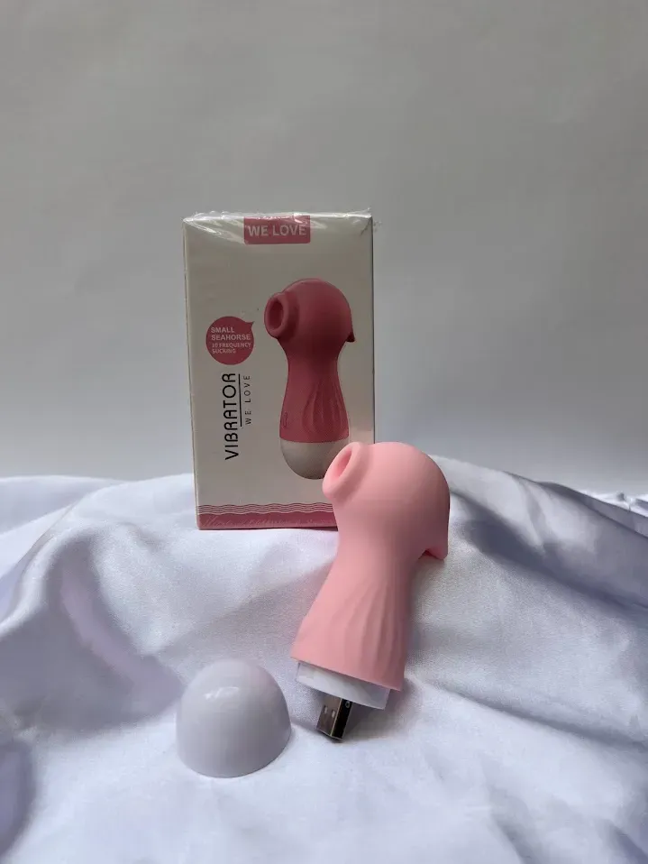 MINI SUCCIONADOR RECARGABLE, VIBRADOR SILICONA