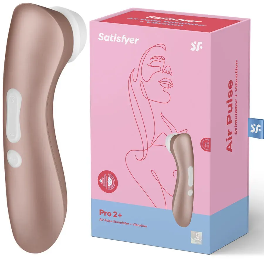 Satisfyer pro2 +, Versión Mejorada, Succionador y Vibrador