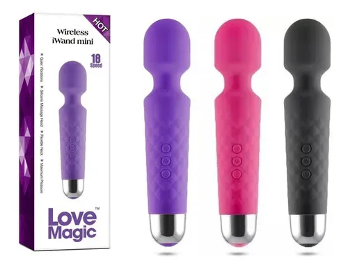 Hitachi Silicona Medica, Vibrador de alta Calidad, Masajeador Mágico Recargable