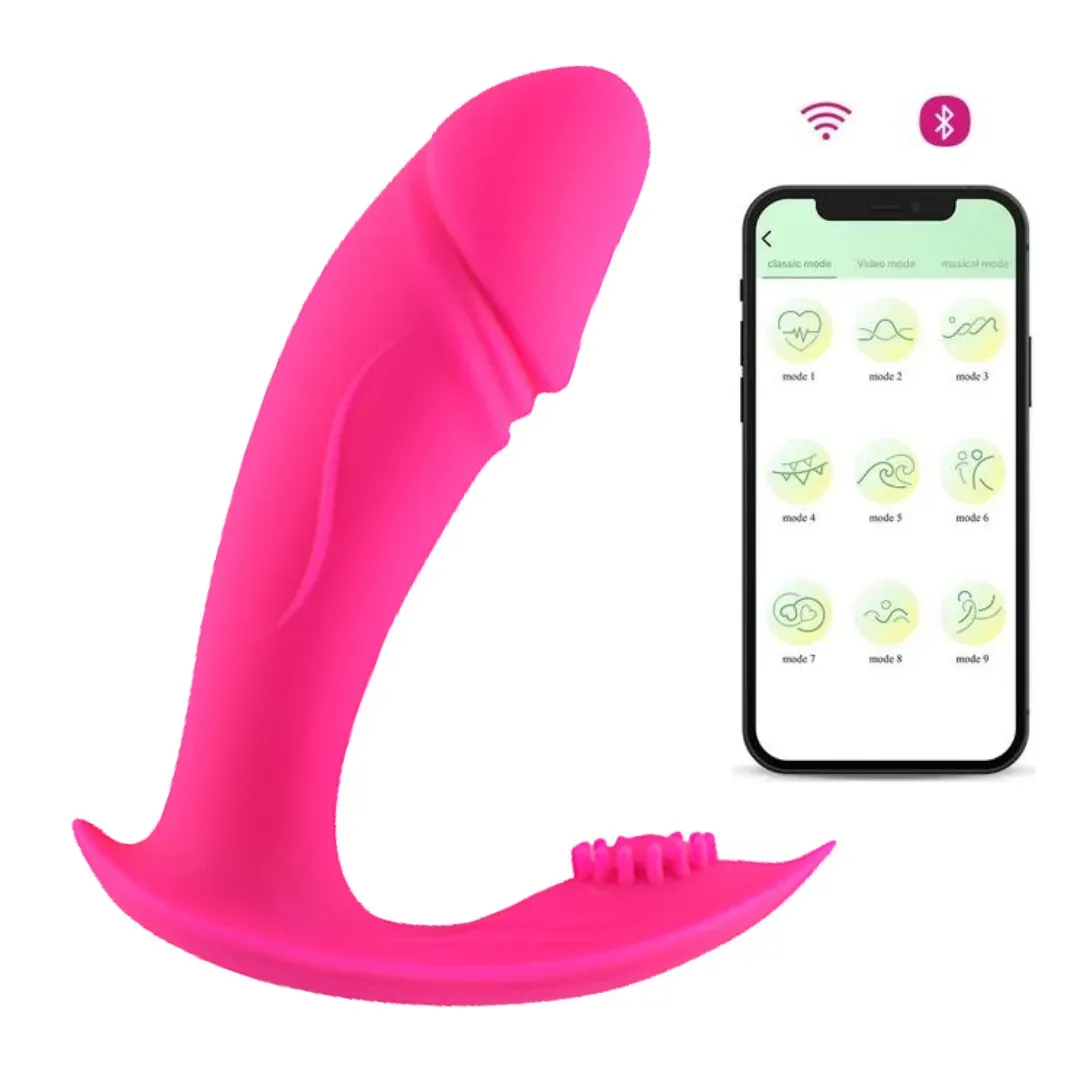 Vibrador Aplicacion Larga Distancia, Vibrador Doble, Vibrador Tipo Lush Lovense, Bluetooth