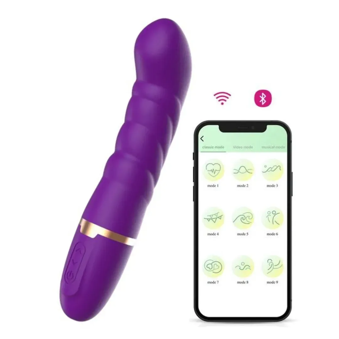 Vibrador Aplicacion Larga Distancia, Consolador Vibrador, Vibrador Tipo Lush Lovense, Bluetooth