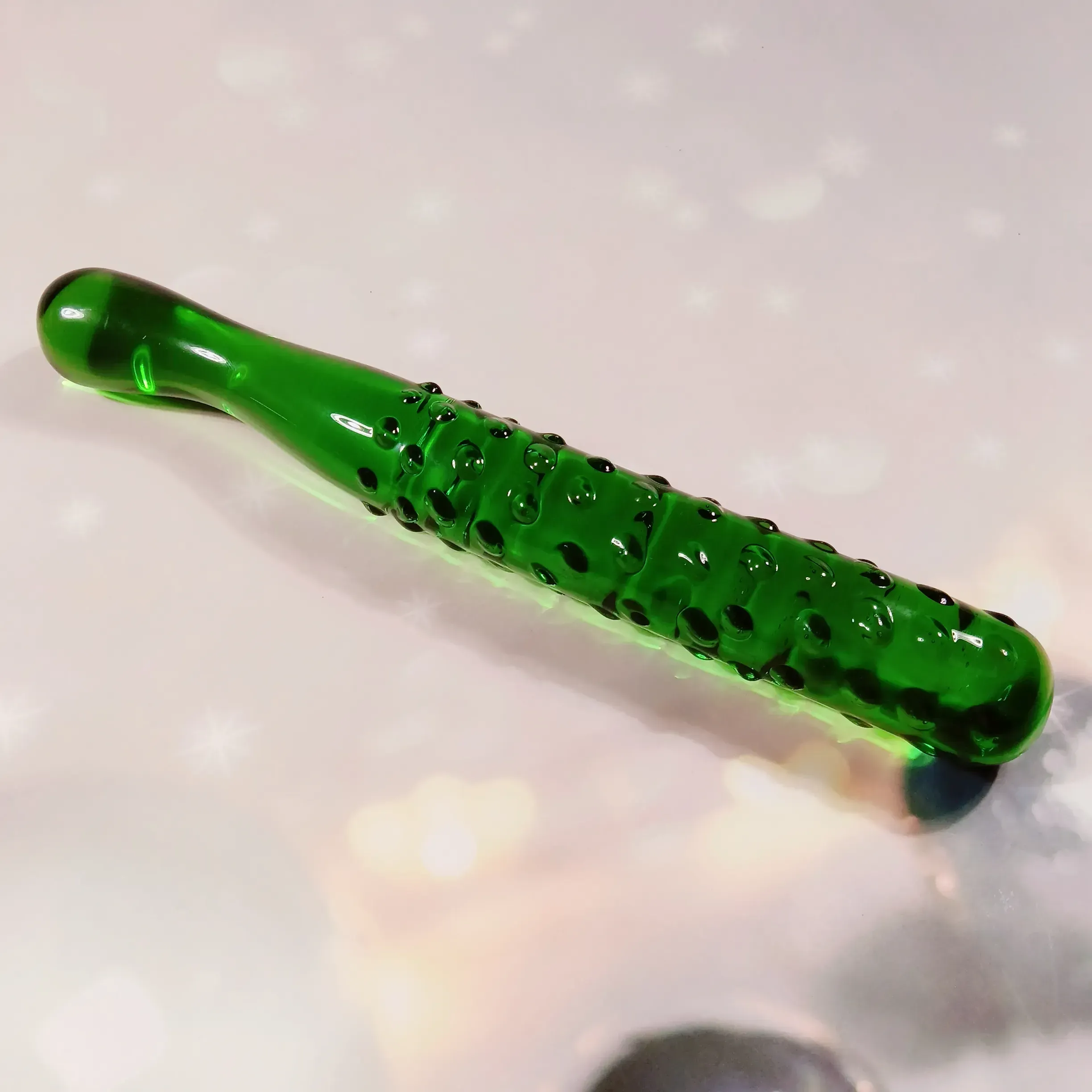 Consolador de Vidrio Pepino, Dildo vidrio