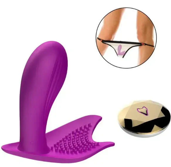 Vibrador Control Remoto Fox, Panty Vibrador, Vibrador Recargable Silicona