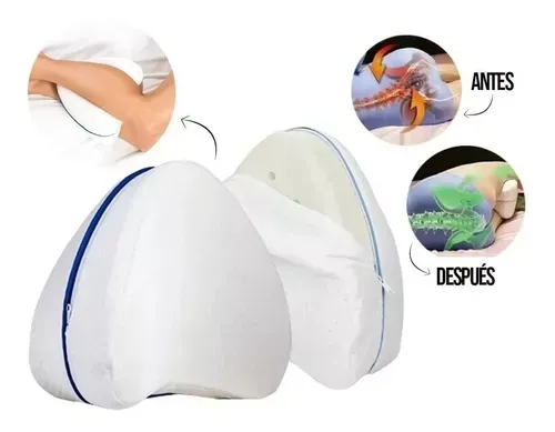 Almohada Ortopédica Viscoelástica Piernas Y Rodillas