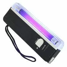 Lampara Portátil Luz Uv Detectora Billetes Falsos