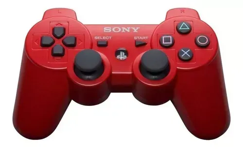 Control Para Ps3 Inalambrico Dualshock 3 Color Rojo