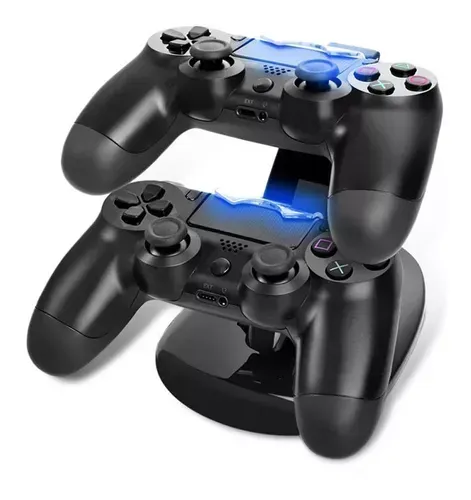 Soporte Cargador Dual Para Controles Ps4 Ps4 Pro Y Ps4 Slim