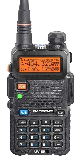 Walkie Talkie Baofeng Uv 5R Radio Bidireccional De Alta Potencia