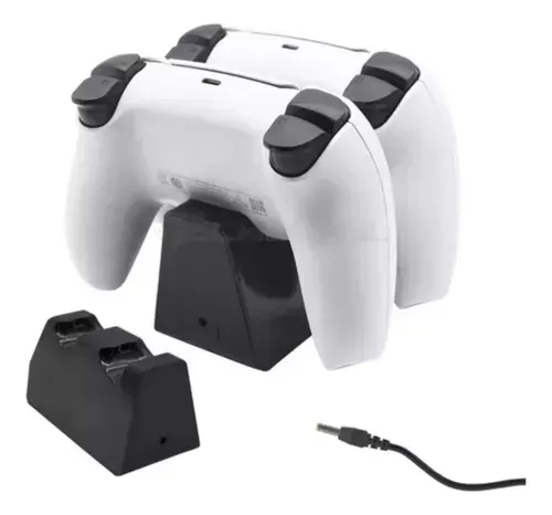 Base De Carga Doble Plus Para Controles Ps5