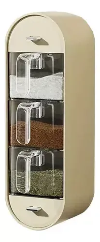 Organizador Condimentos Especias Tarros Cocina Soporte Pared