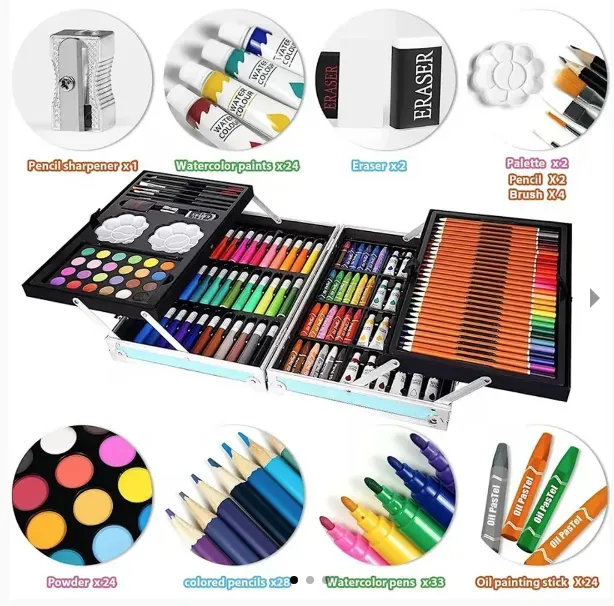 Set De Arte Lujo Profesional 145pcs 