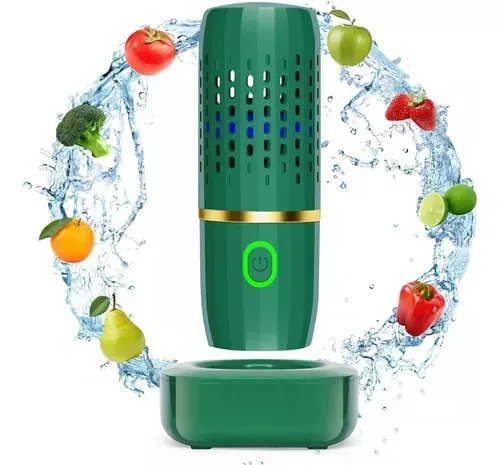 Purificador Limpiador Frutas Verduras Ultrasónico Recargable