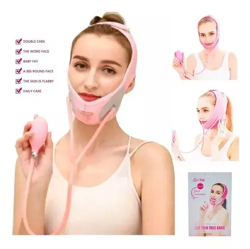 Mascarilla Tipo Faja Reductor Papada Ergonómica 