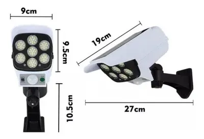 Lampara Solar Con Sensor Movimiento Exteriores 