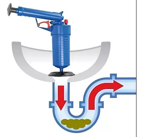 Pistola Destapador Cañerias Presión Aire