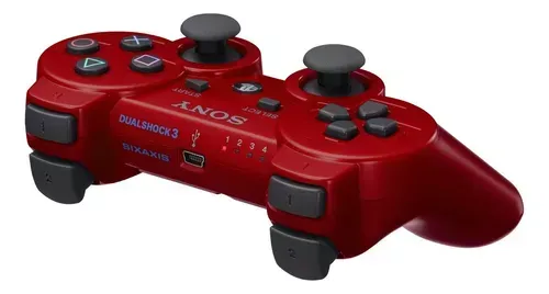 Control Para Ps3 Inalambrico Dualshock 3 Color Rojo