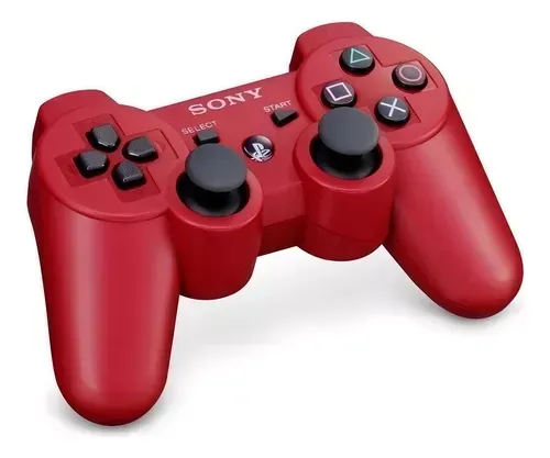 Control Para Ps3 Inalambrico Dualshock 3 Color Rojo