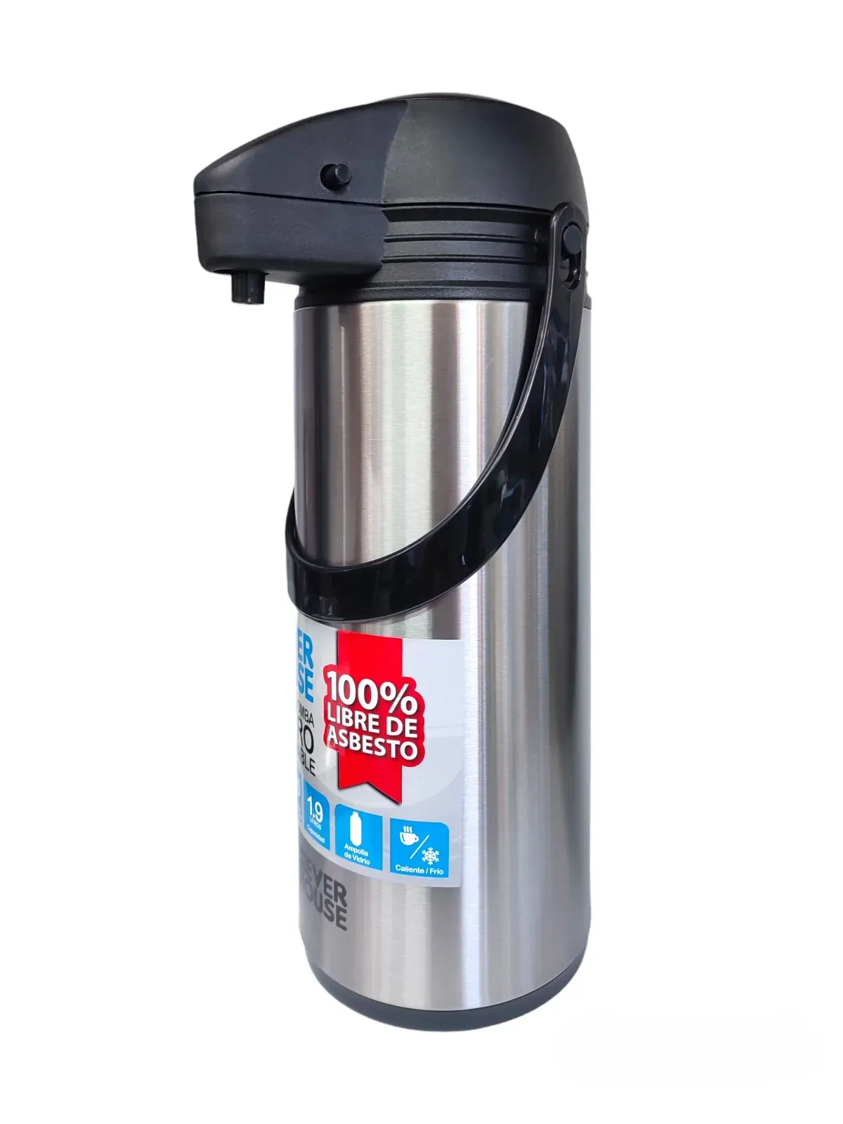 Termo Bomba Acero Inoxidable De Cafe 1.9 Litros Ever House