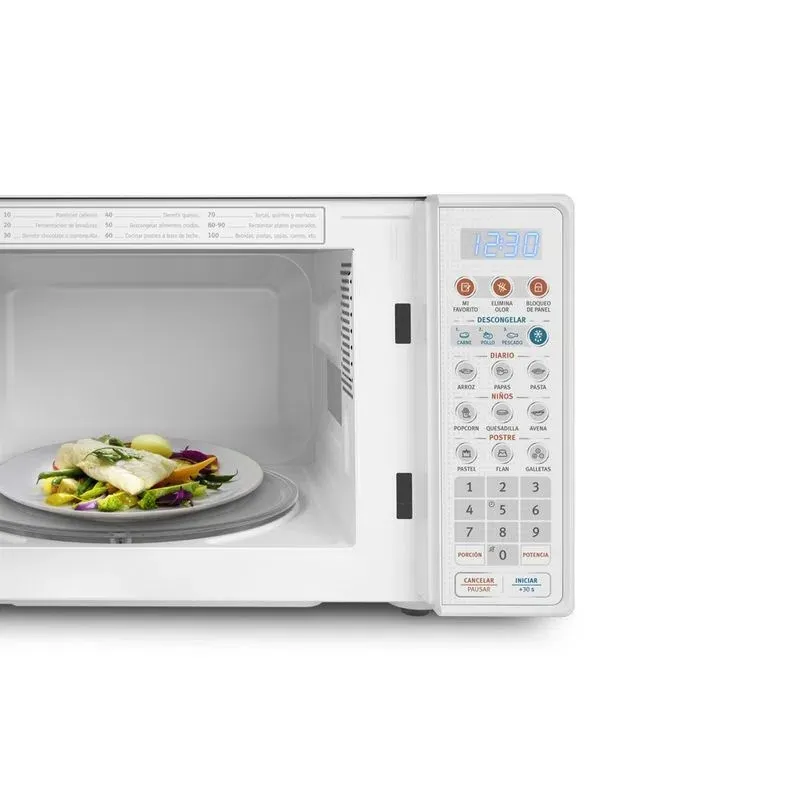 Horno Microondas De Mesa Electrolux 17l Blanco 110v/220v