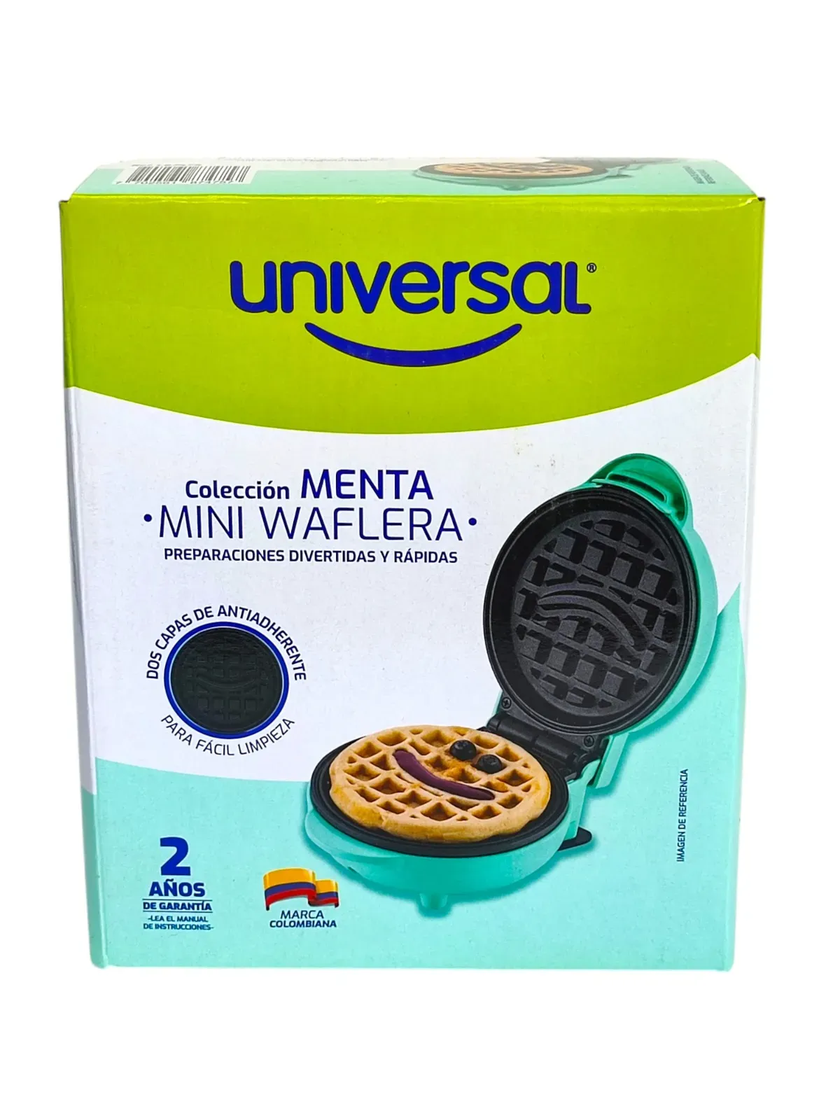 Mini Waflera Electrica Universal Antiadherente