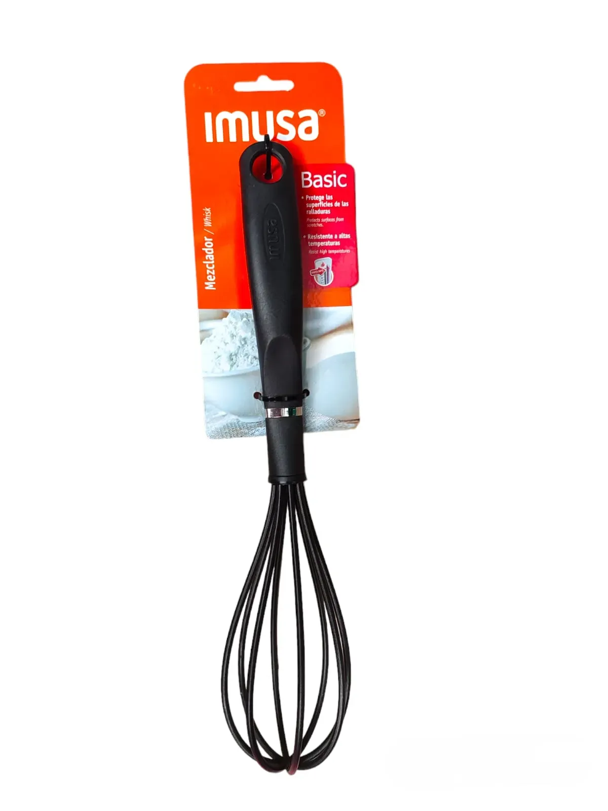 Set X6 Utensilios Imusa Basic En Nylon Negros