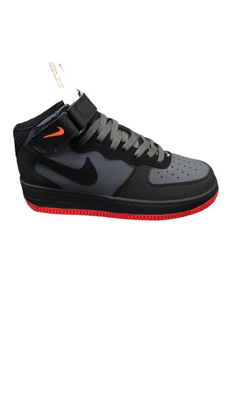 Tenis Air Force One F1 Negro Rojo R-eplica AAA Importadas