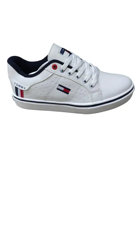 Tenis Tommy Hilfiger Replica 2-A Blancos