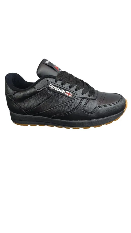 Tenis Reebok Classic Leather Black R-eplica AA