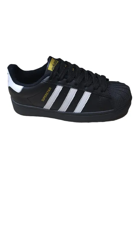 Tenis Adidas Super Star R-eplica 2A Negro Blanco