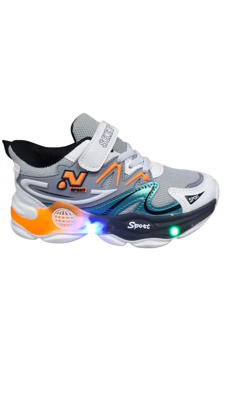 Tenis Para Niños Importados Con Luces New Balan 