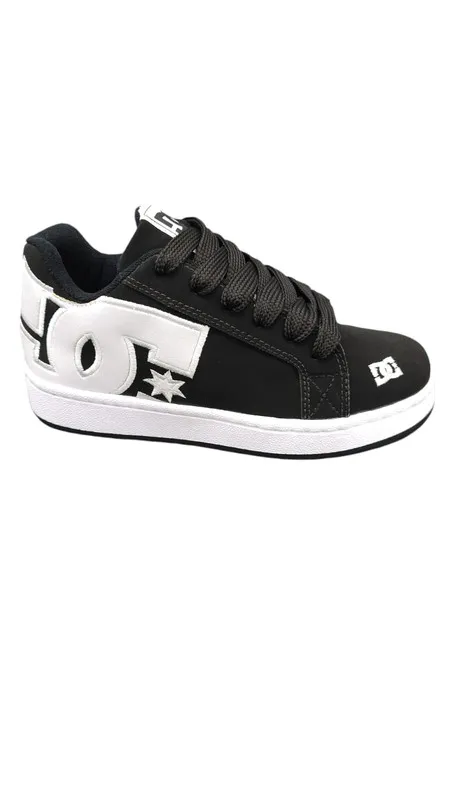 Tenis DC Shoes Skate Negro Blanco R-eplica AA