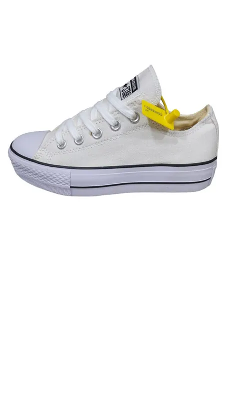 Tenis Converse Chuck Taylor All Star Platform Clean Leather R-eplica 3-A