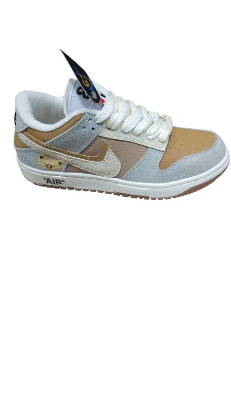 Tenis Nike Dunk Low R-eplica 2-A Beige Rosa