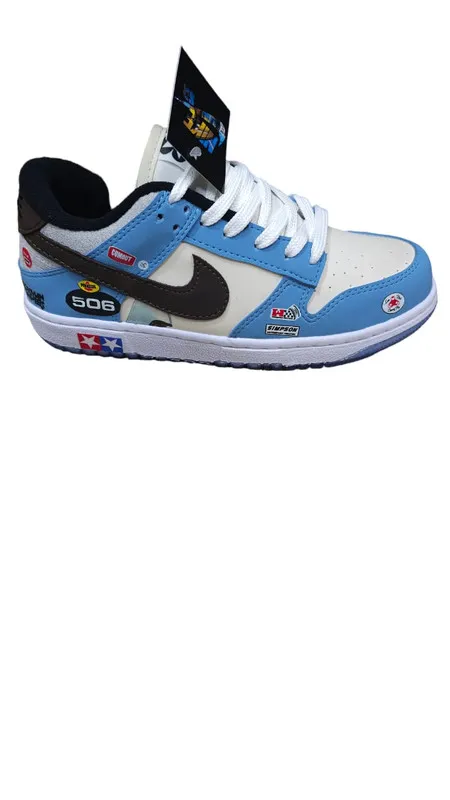 Tenis Nike Dunk Low R-eplica 2-A Azul