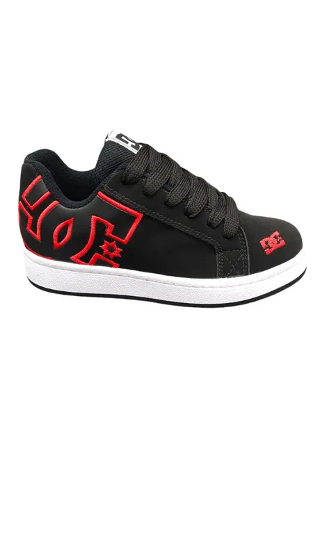 Tenis DC Shoes Skate R-eplica AA Negro Rojo