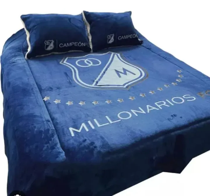 Cubrelecho Cama Doble Millonarios