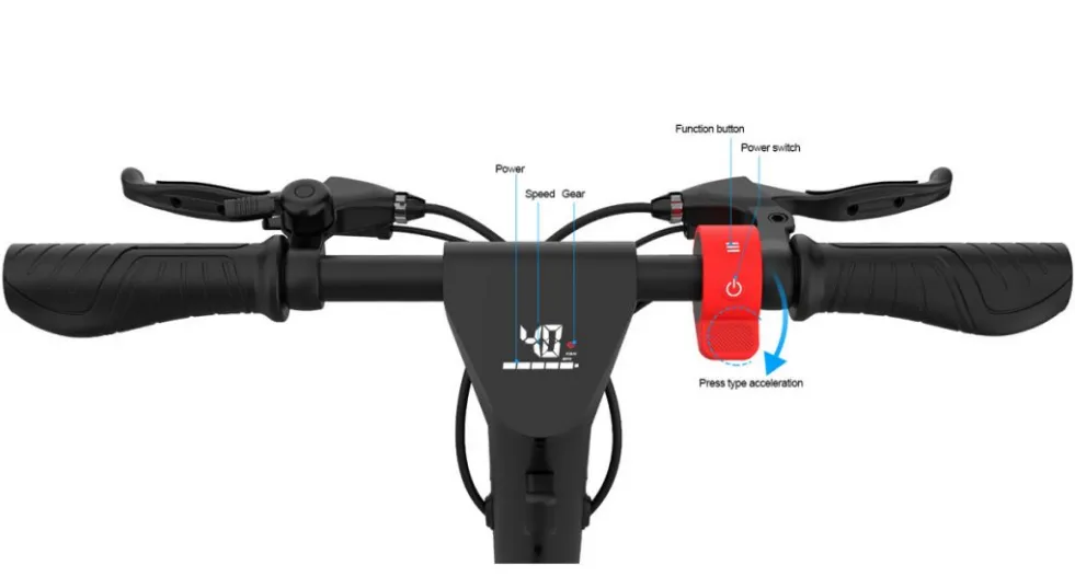 patineta Scooter Eléctrico X9 Plus replegable Batería Extraíble  3 velocidades bateria litio 500 watts