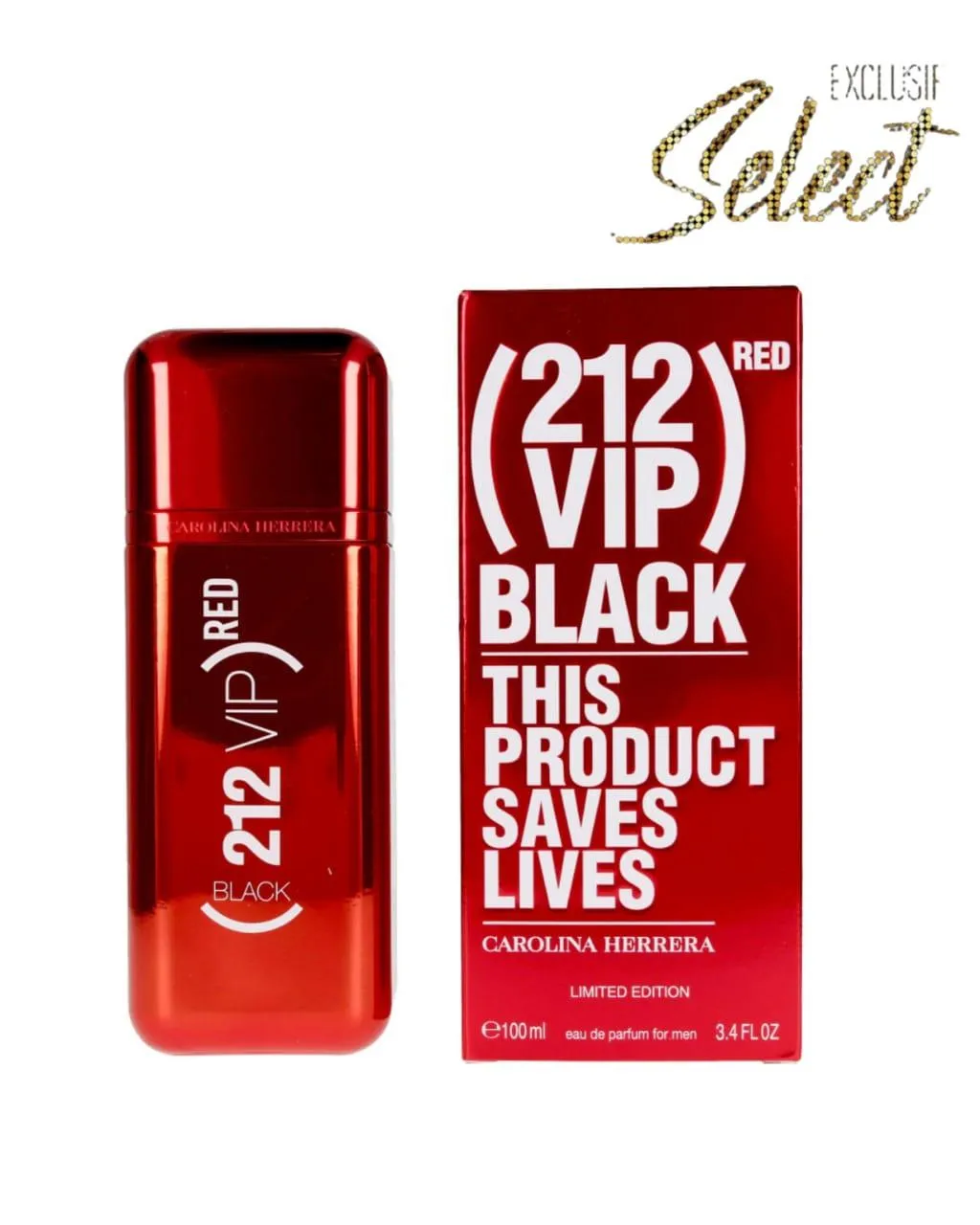 212 VIP Black Red Carolina Herrera AAA