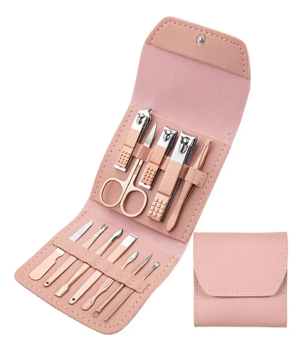 kit manicure rosado