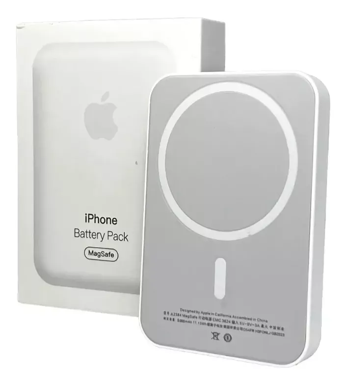 Power Bank Magsafe Inalámbrica Compatible iPhone 12, 13, 14 5000MAH