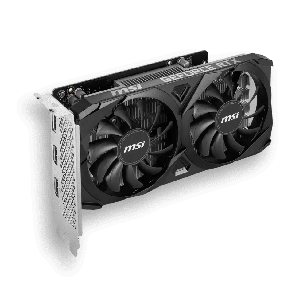 Tarjeta de Video MSI Ventus 3050 6 GB DDR6 2 Ventiladores