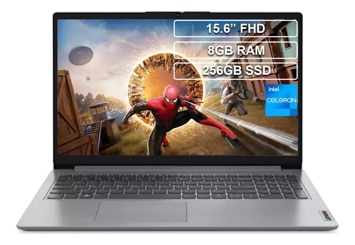 Computador Portátil Lenovo 15IG Celeron N4020 8 Ram Ddr4 256 Ssd 15 Pulgadas Full Hd 